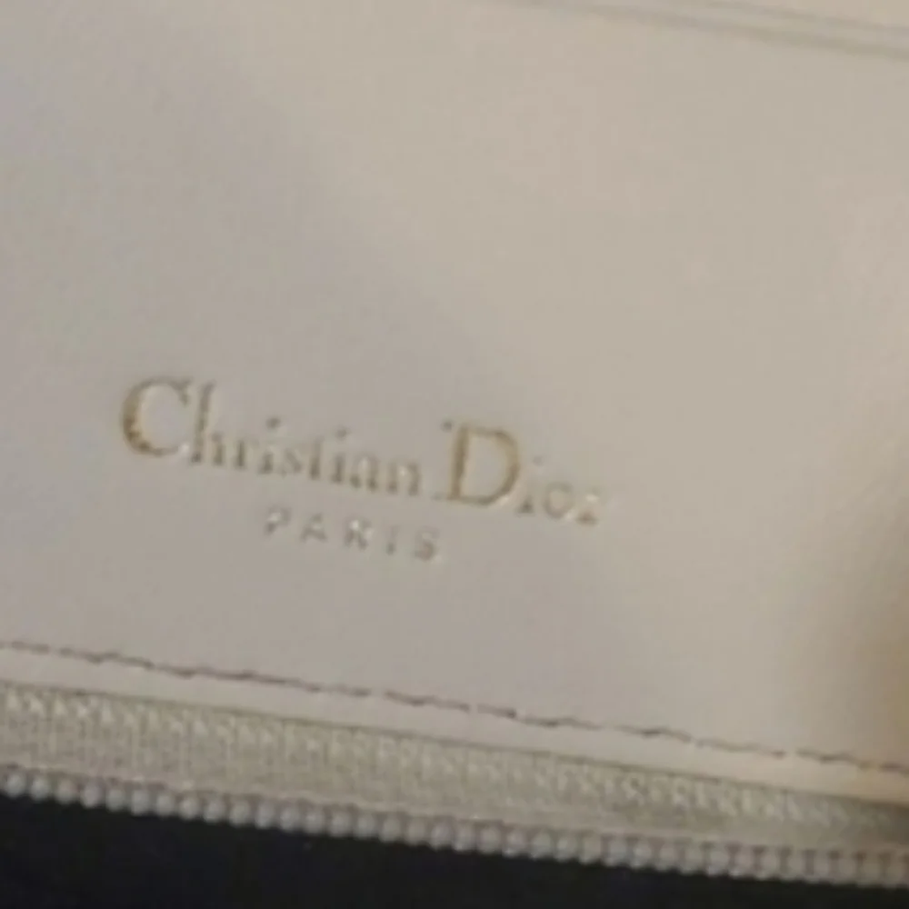 Dior Cannage Zip-around Wallet with Charms
